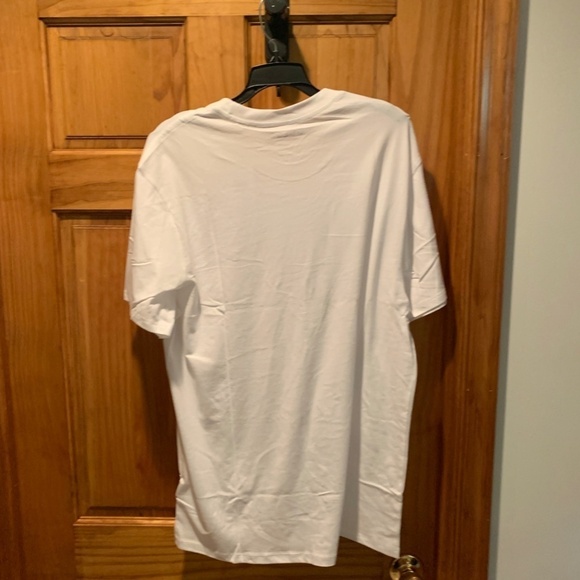 Guess Greg Logo Crew Tee Shirt White XL NWT - Picture 3 of 6